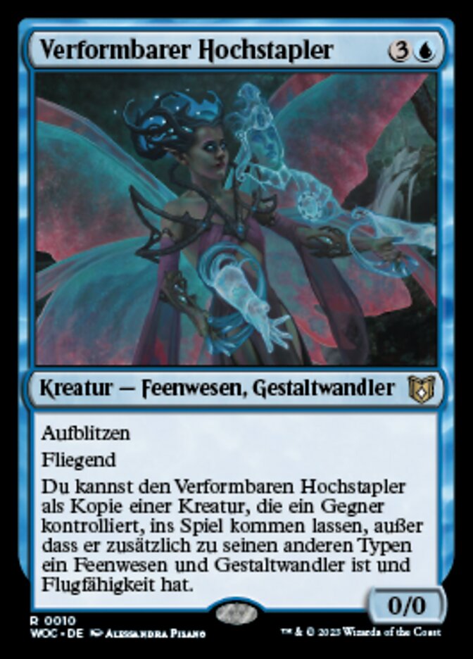 Verformbarer Hochstapler