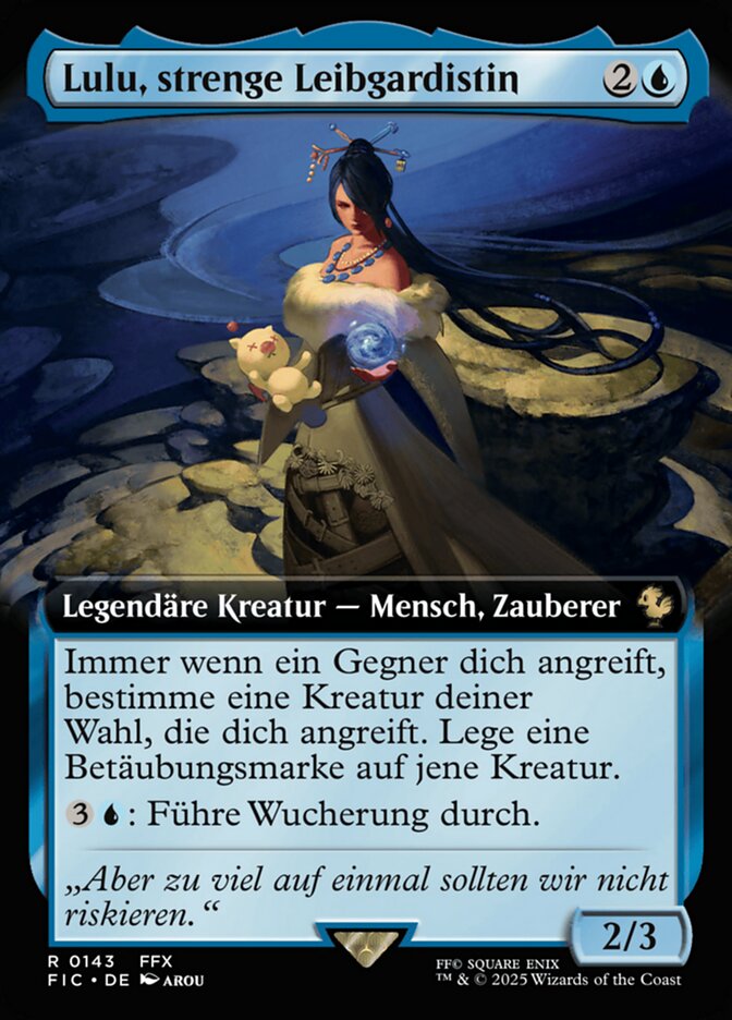 Lulu, strenge Leibgardistin