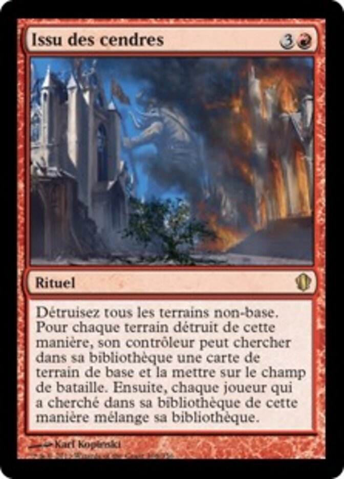 Issu des cendres