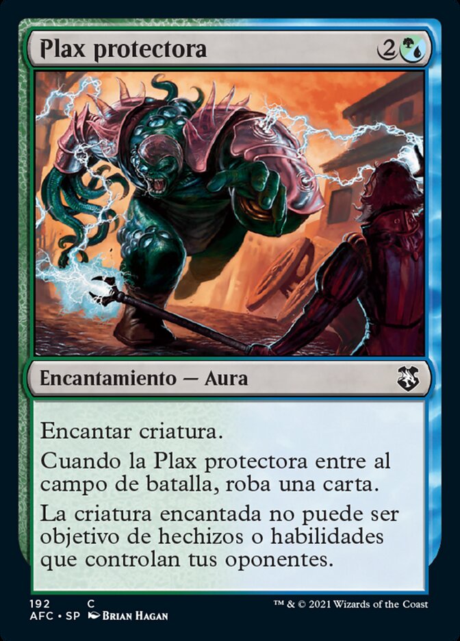 Plax protectora