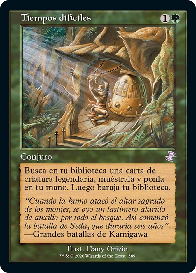 Tiempos difíciles