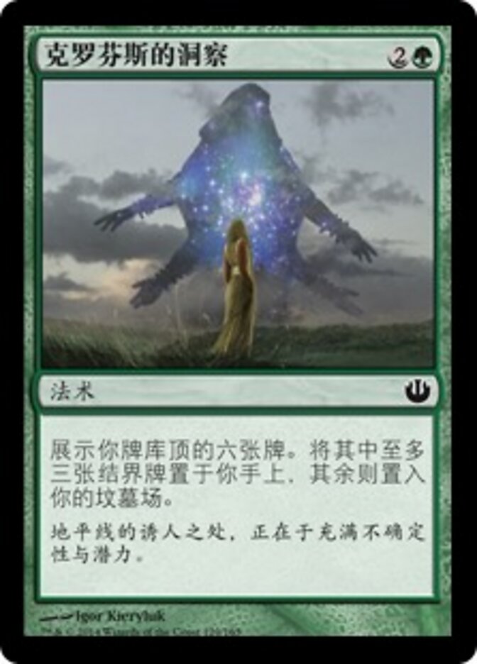 克罗芬斯的洞察