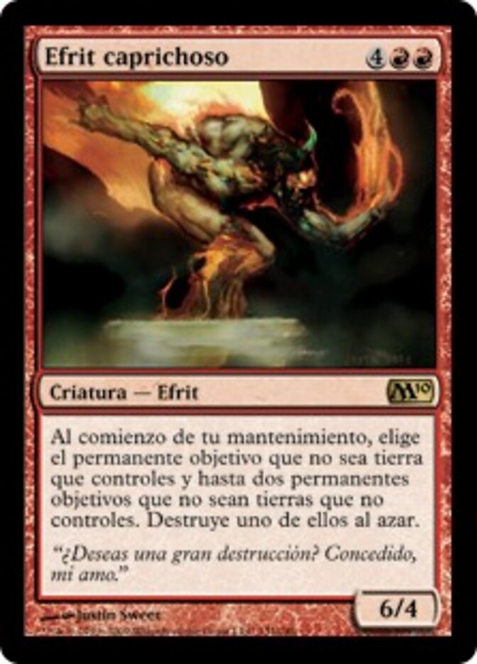 Efrit caprichoso