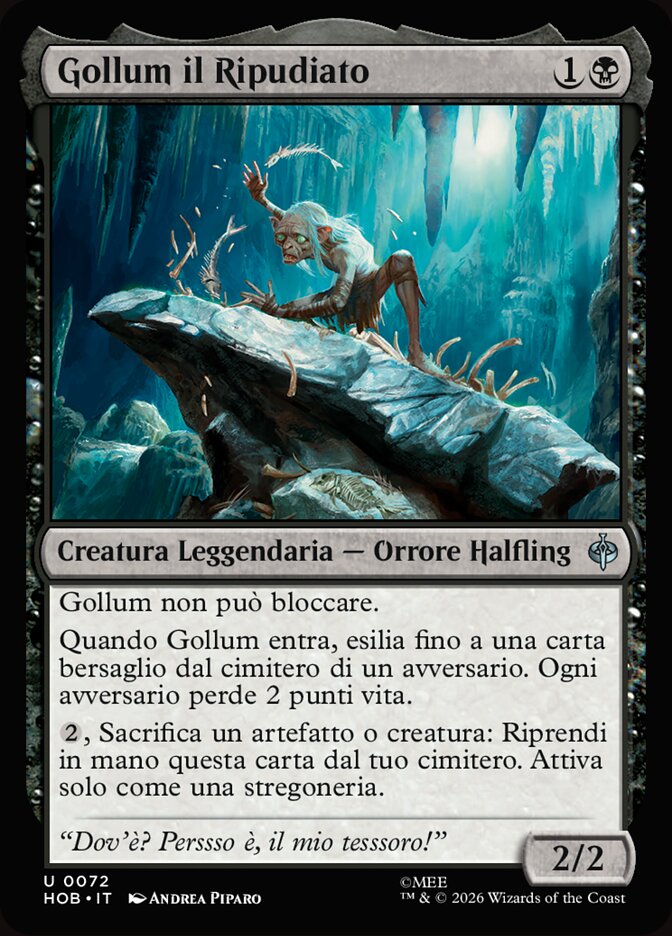 Gollum il Ripudiato