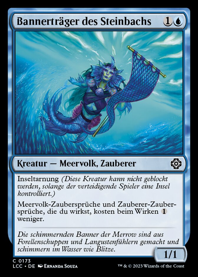 Bannerträger des Steinbachs