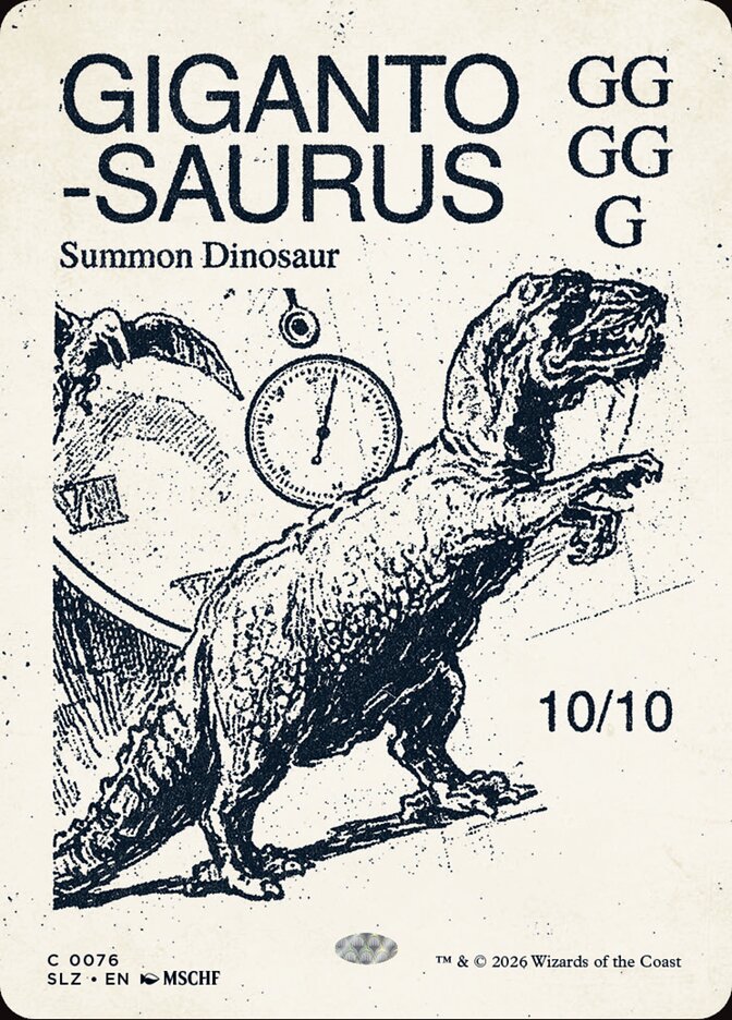 GIGANTO-SAURUS