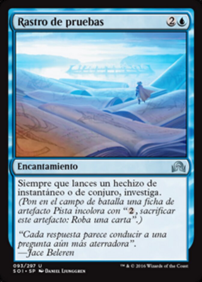 Rastro de pruebas
