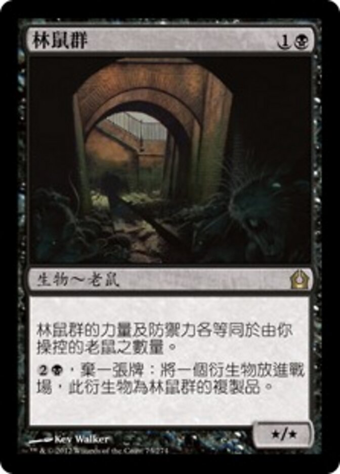 林鼠群
