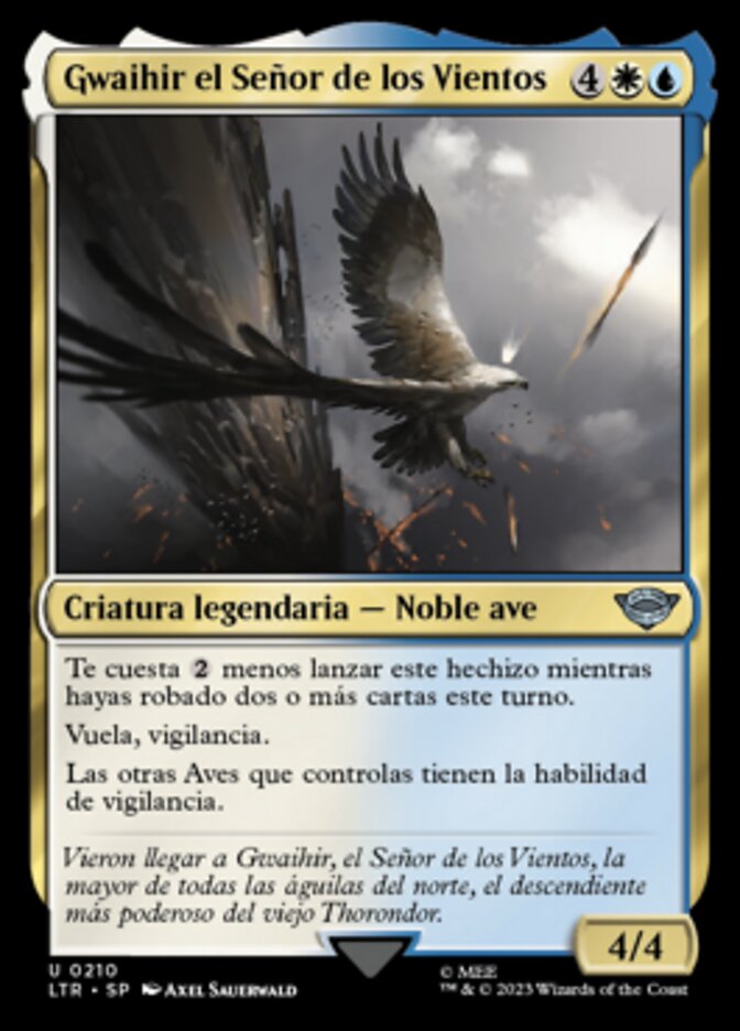 Gwaihir el Señor de los Vientos
