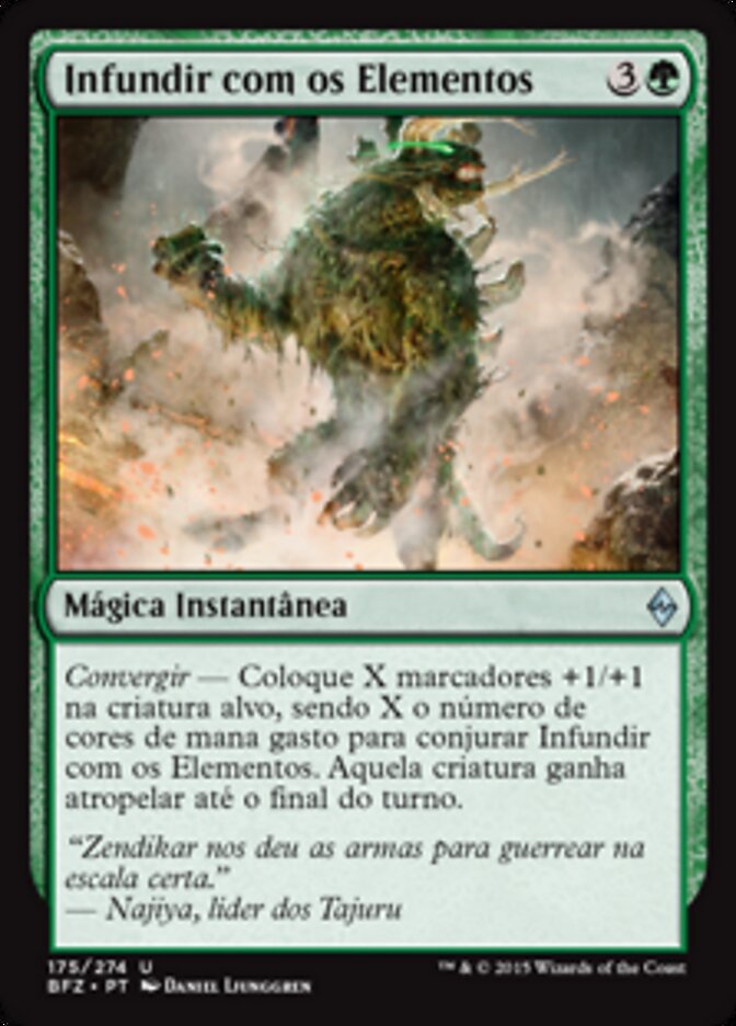 Infundir com os Elementos