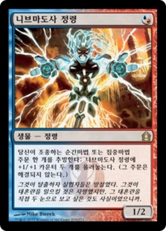 니브마도사 정령