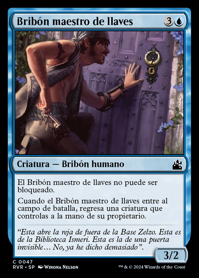 Bribón maestro de llaves
