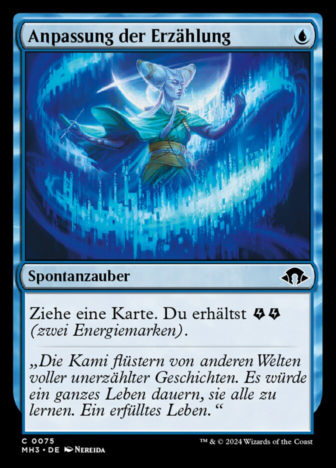 Anpassung der Erzählung