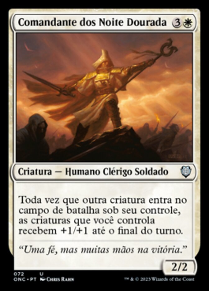 Comandante dos Noite Dourada