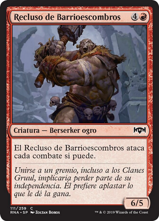 Recluso de Barrioescombros