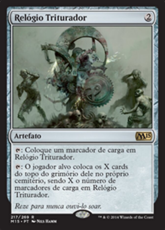 Relógio Triturador