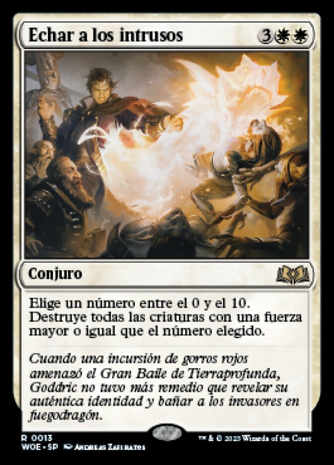 Echar a los intrusos