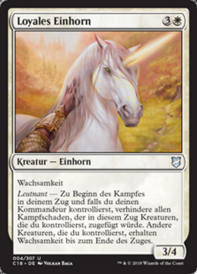 Loyales Einhorn