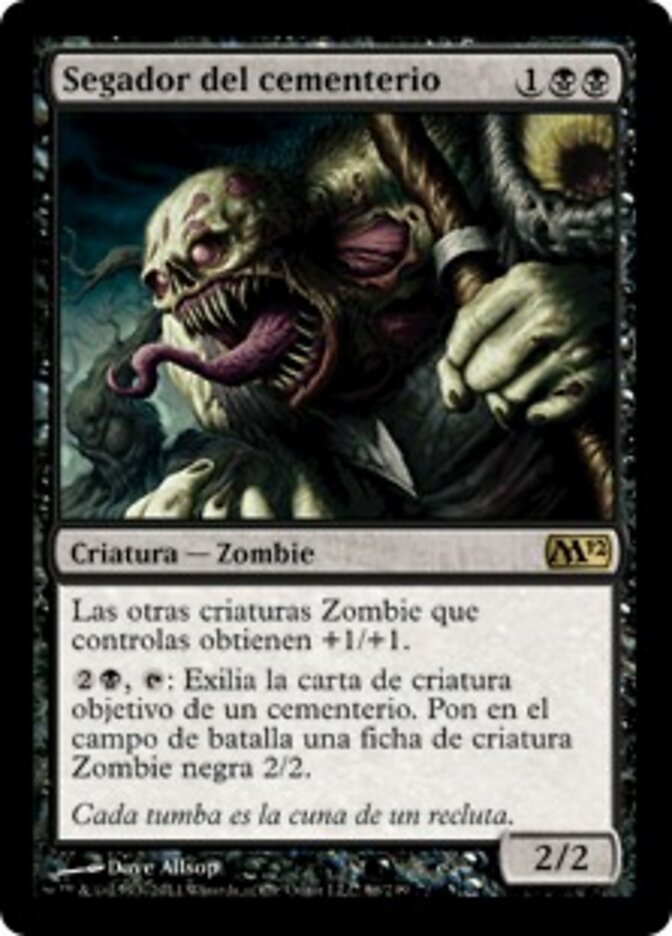 Segador del cementerio