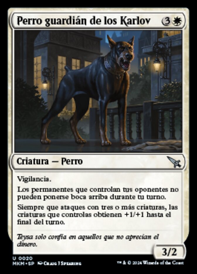 Perro guardián de los Karlov