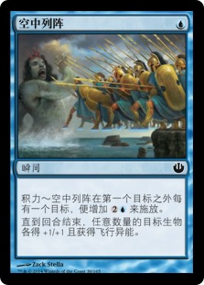空中列阵
