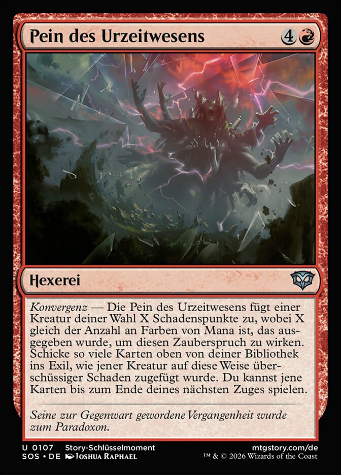 Pein des Urzeitwesens