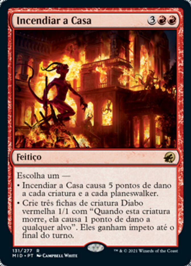 Incendiar a Casa