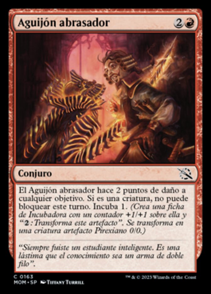 Aguijón abrasador