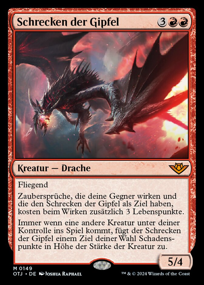 Schrecken der Gipfel