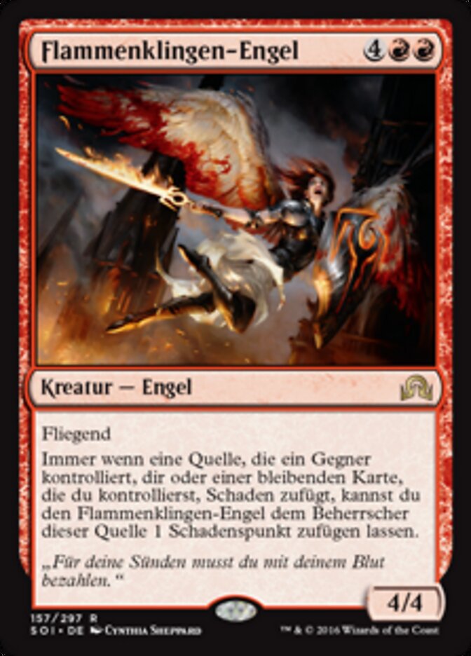 Flammenklingen-Engel