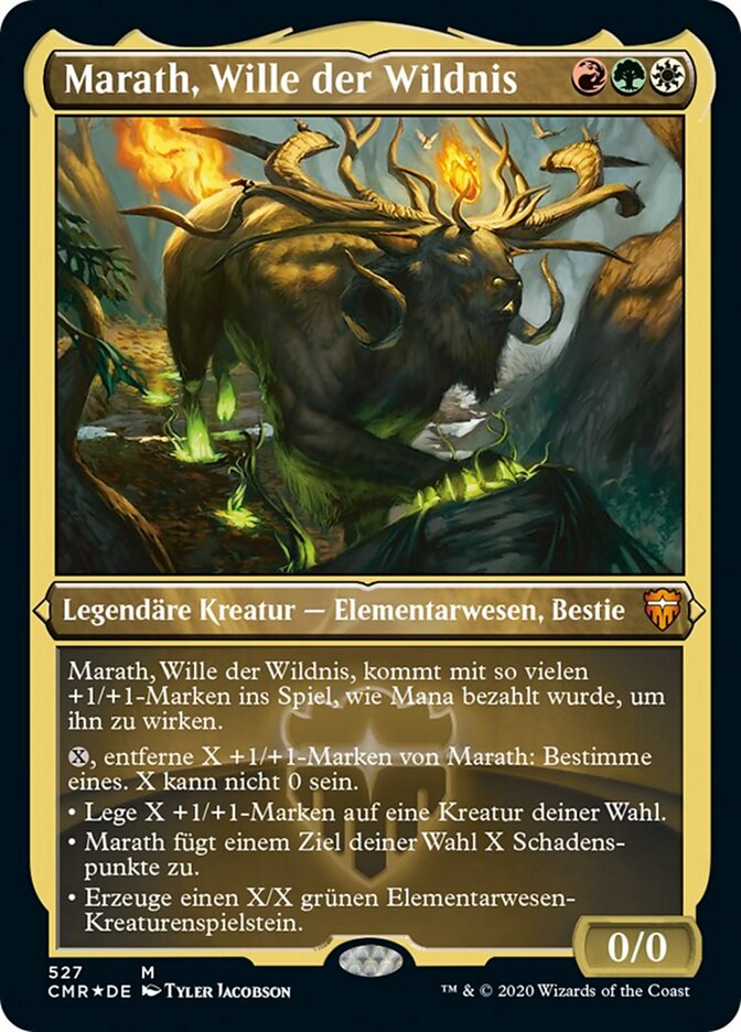 Marath, Wille der Wildnis