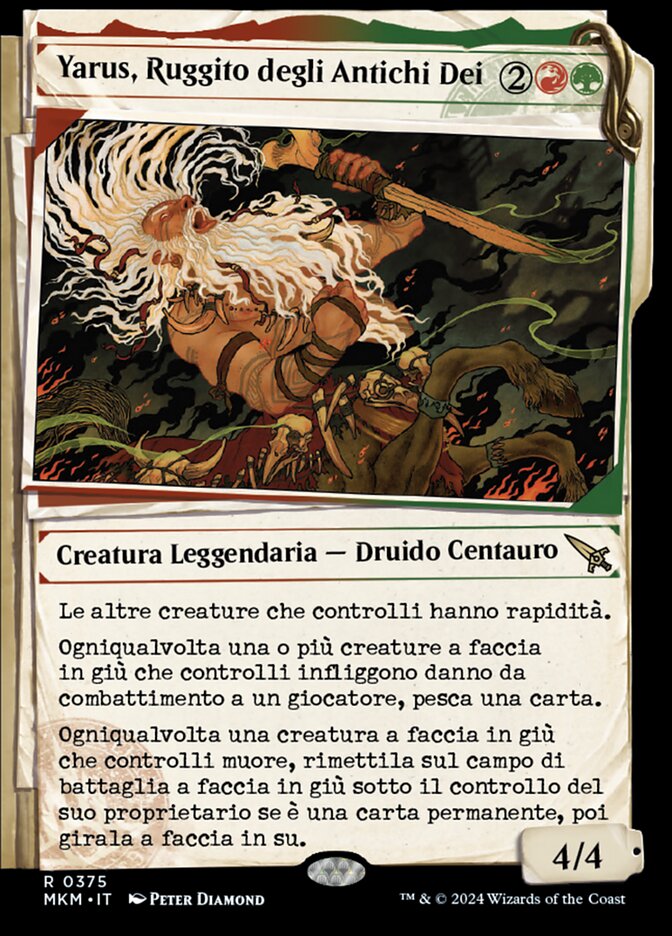 Yarus, Ruggito degli Antichi Dei