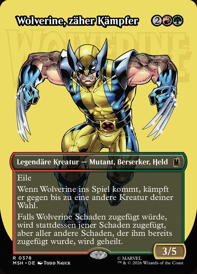 Wolverine, zäher Kämpfer