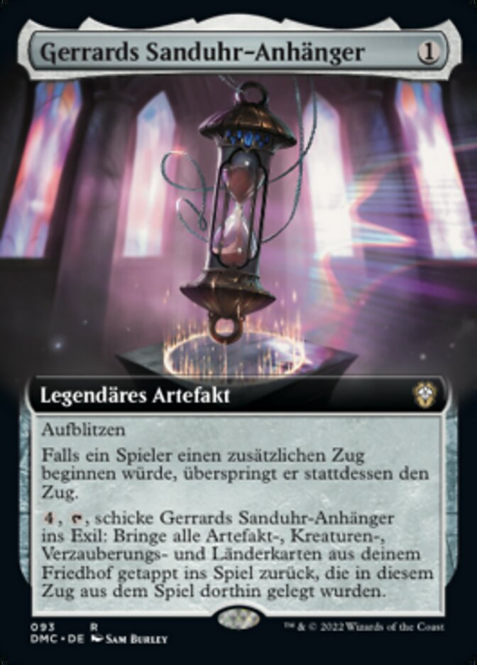Gerrards Sanduhr-Anhänger