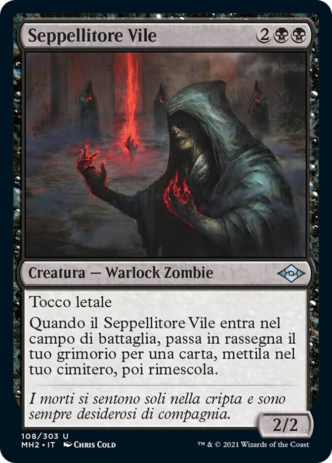 Seppellitore Vile