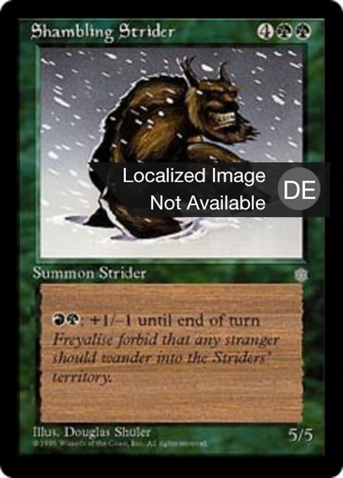 Schlurfendes Untier