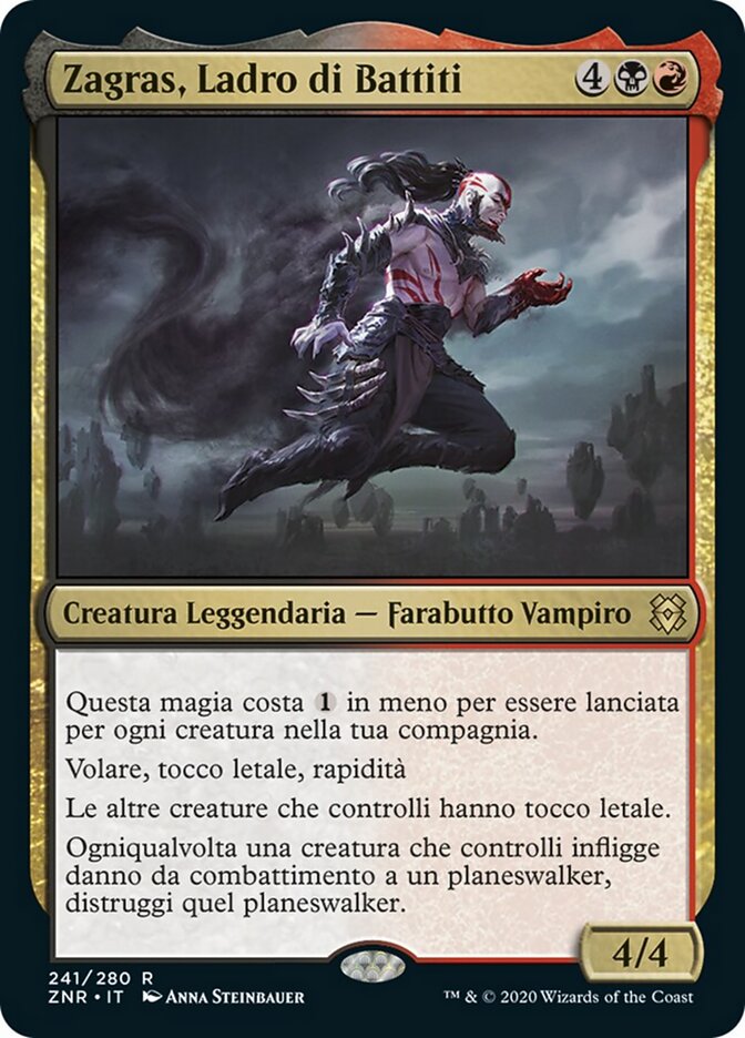 Zagras, Ladro di Battiti