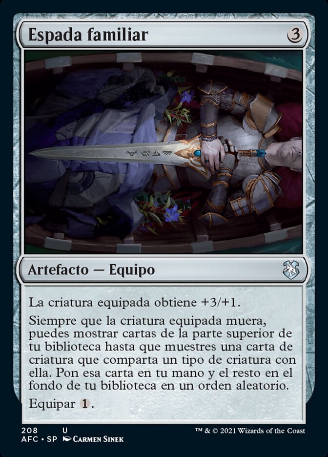 Espada familiar