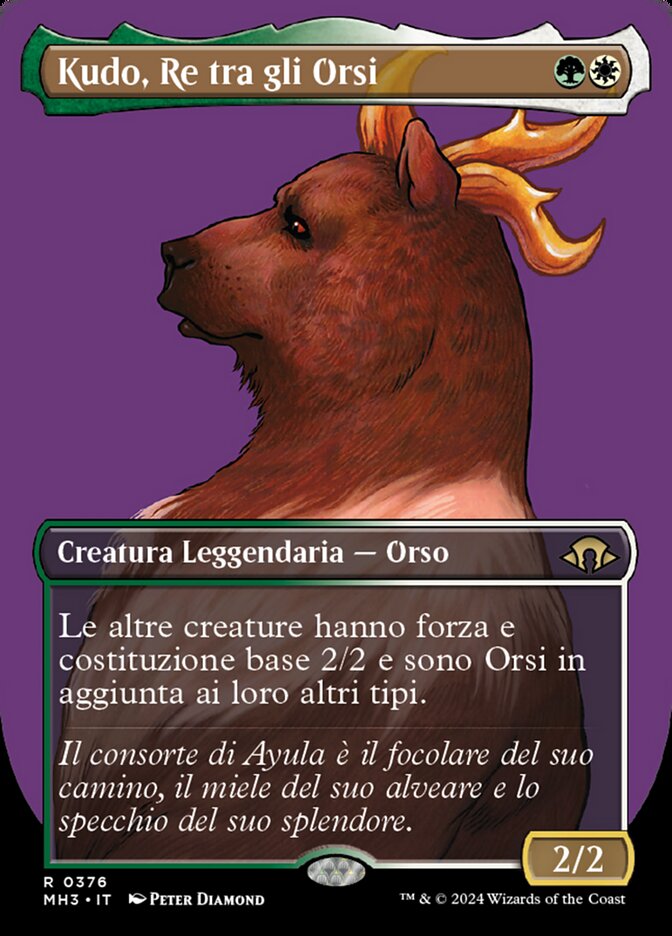 Kudo, Re tra gli Orsi