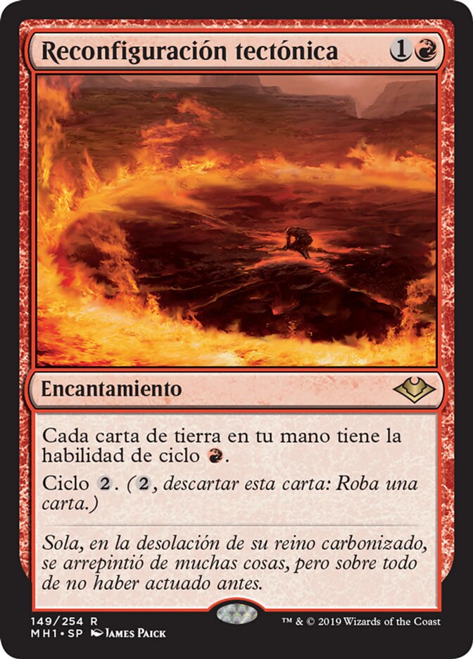 Reconfiguración tectónica