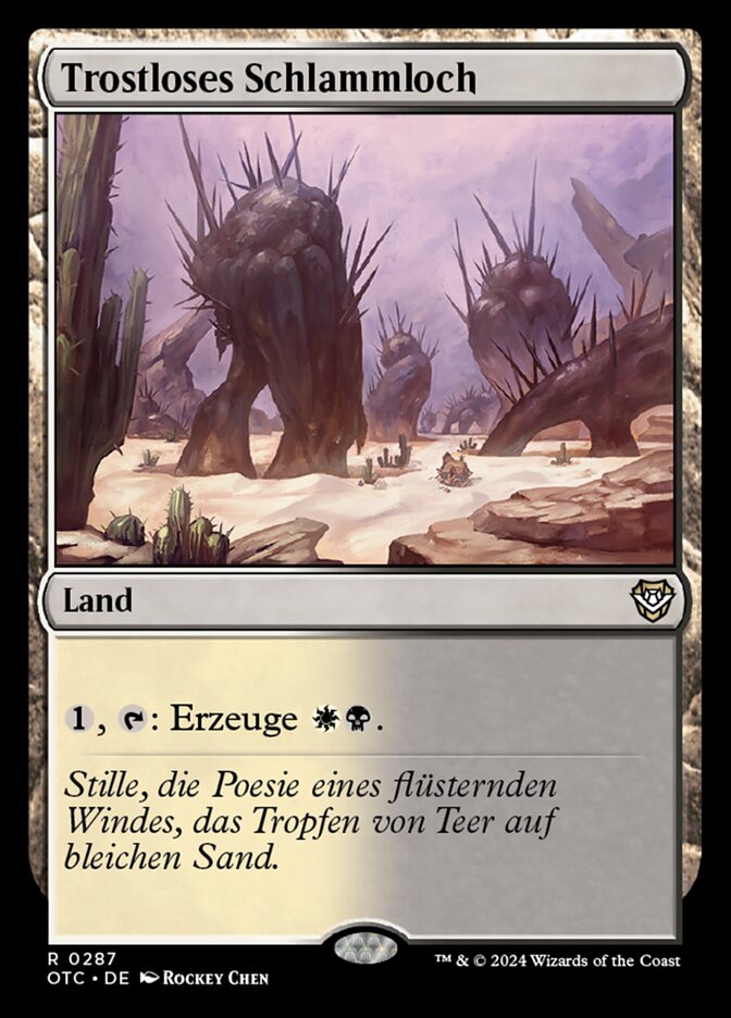 Trostloses Schlammloch