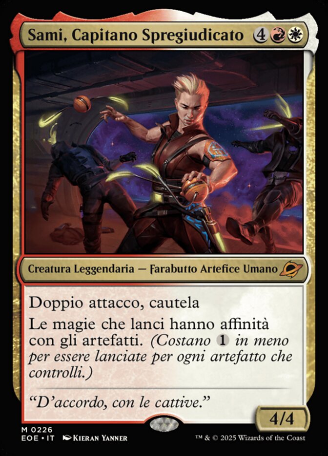 Sami, Capitano Spregiudicato