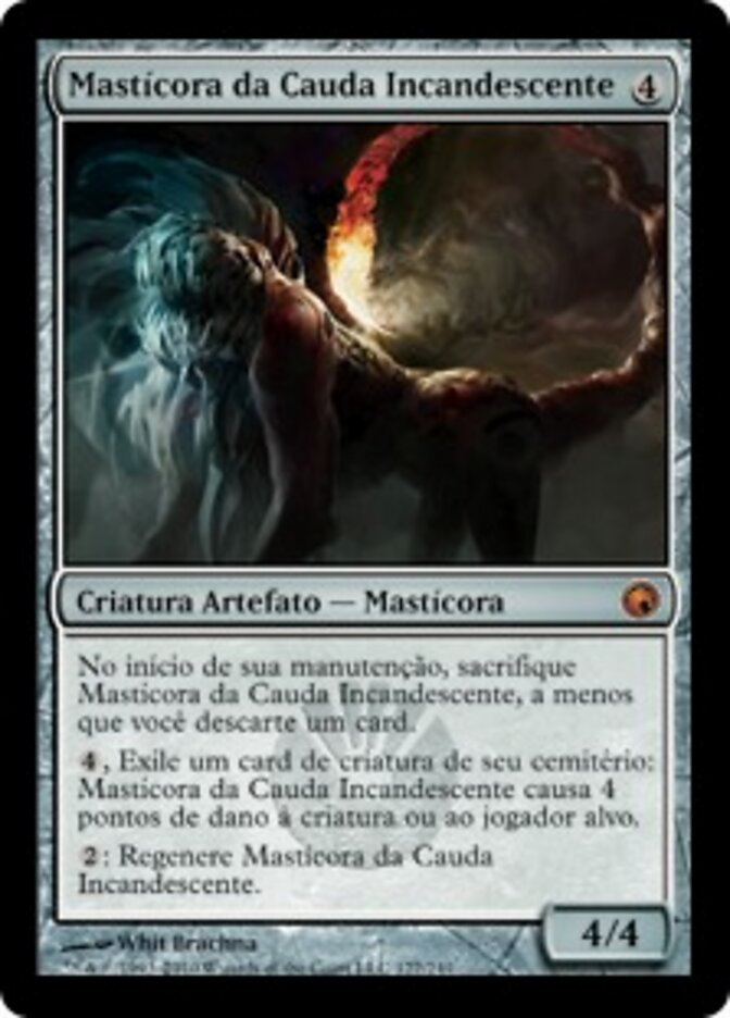 Mastícora da Cauda Incandescente