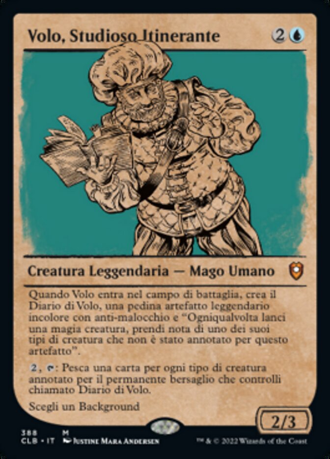 Volo, Studioso Itinerante