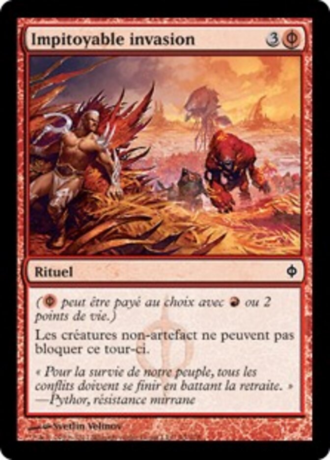 Impitoyable invasion
