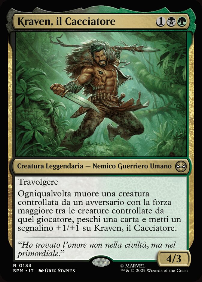 Kraven, il Cacciatore
