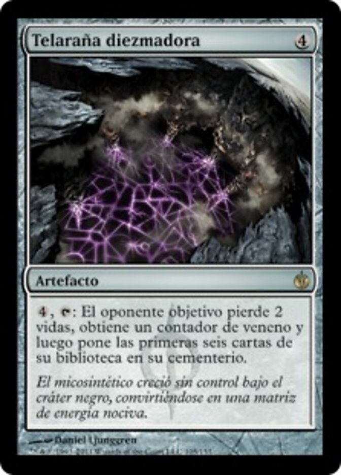 Telaraña diezmadora