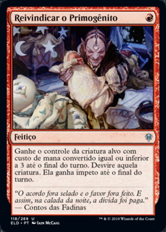 Reivindicar o Primogênito