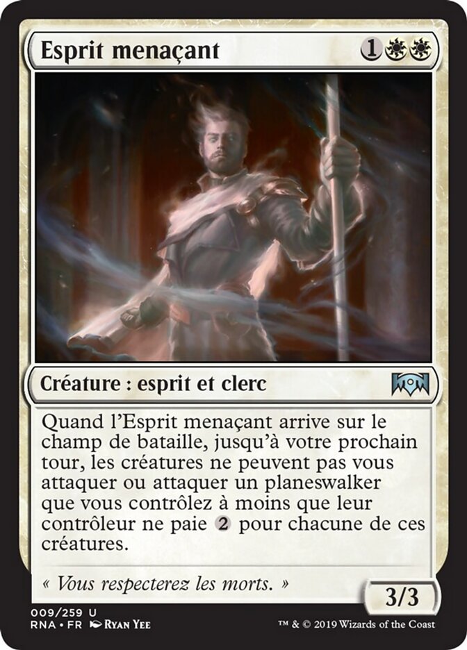 Esprit menaçant