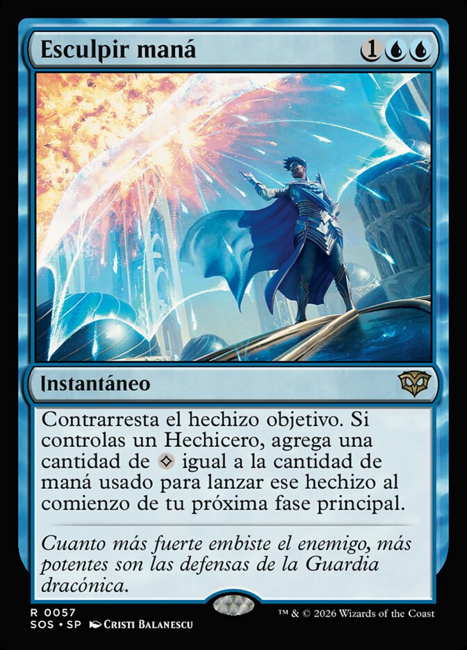 Esculpir maná